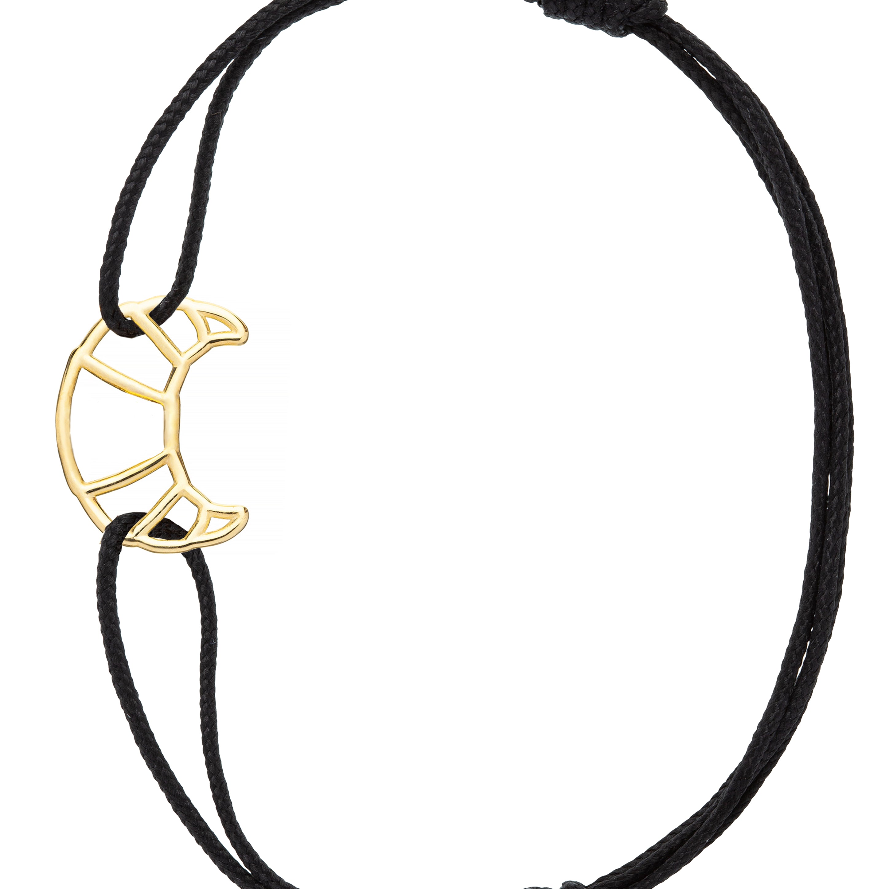 CROISSANT CORD BRACELET