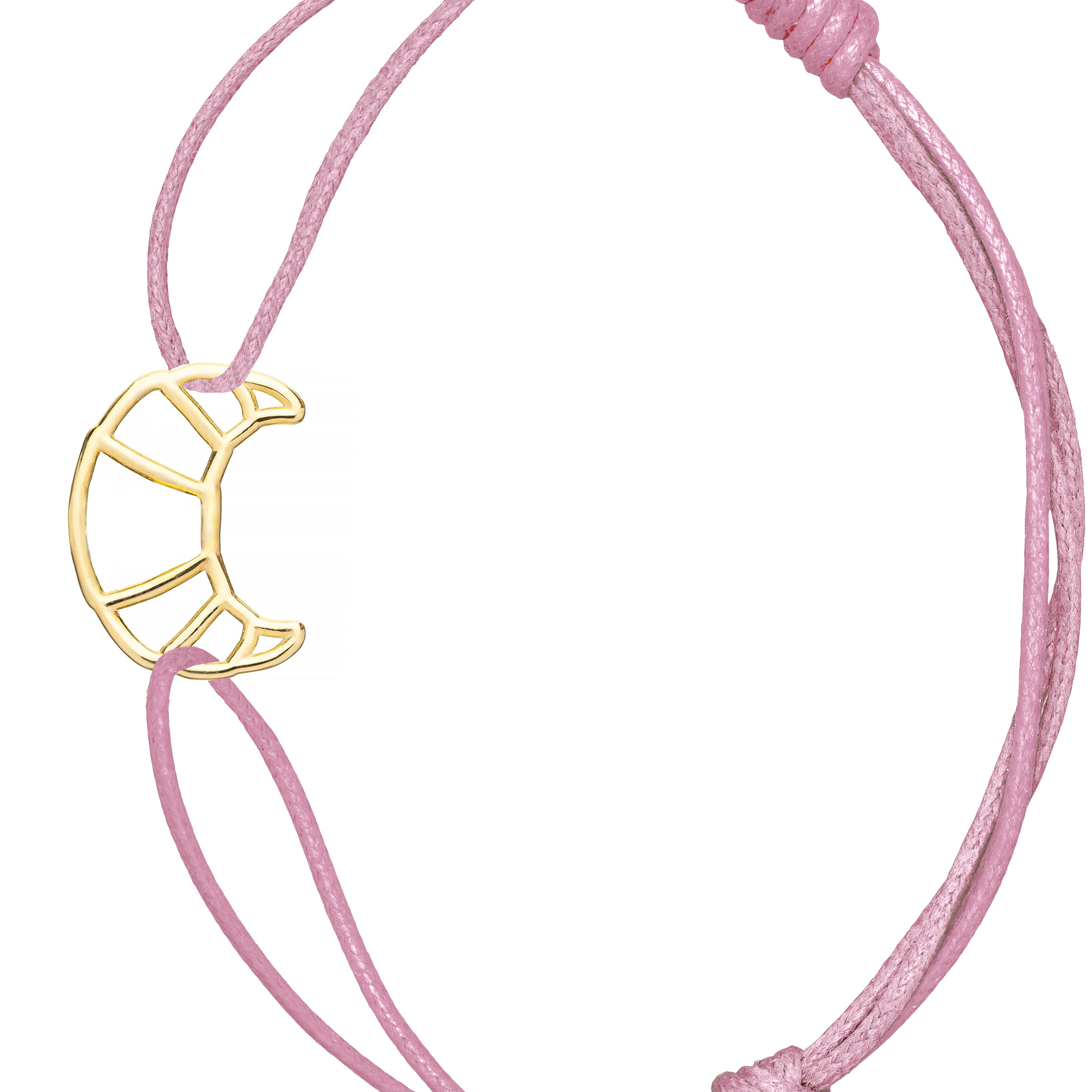 CROISSANT CORD BRACELET