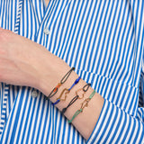 DINO ESMERALDA CORD BRACELET