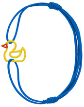 Carica l&#39;immagine nel visualizzatore di Gallery, PATITO ENAMEL GIALLO BRACCIALE CORDA
