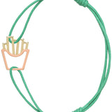 PAPITAS ENAMEL CORD BRACELET