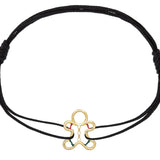 GINGERMAN COOKIE ENAMEL CORD BRACELET