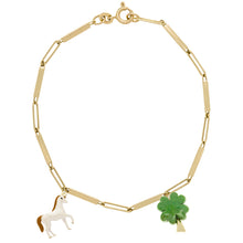 Carica l&#39;immagine nel visualizzatore di Gallery, DECO TUBITOS CLOVER BRACCIALE
