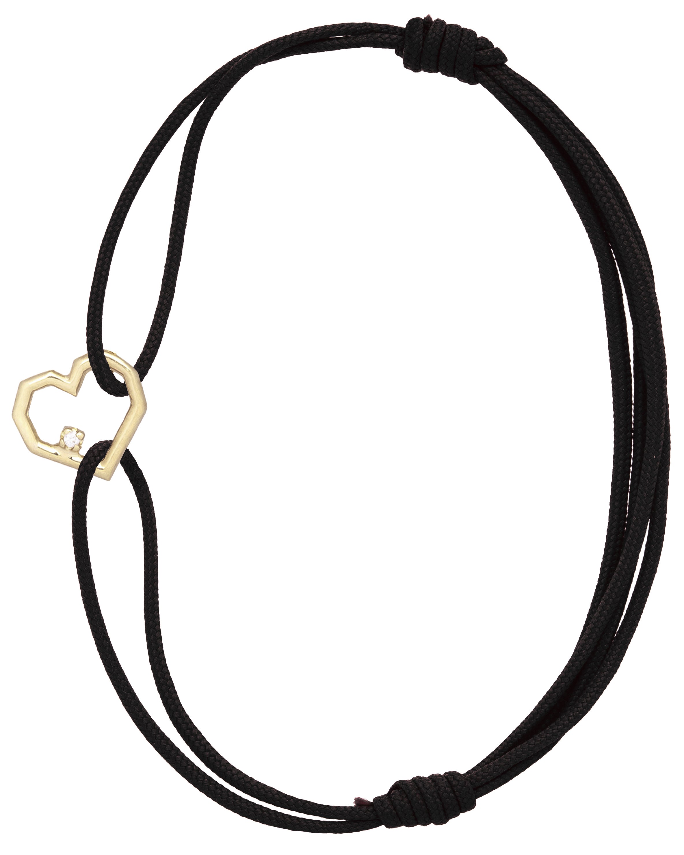 ALIITA ブレスレット MINI BRILLANTE CORD BRACELET aliita-bracelet-heart-mini-