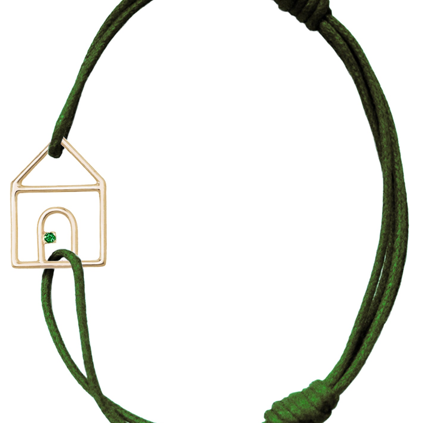 CASITA ESMERALDA CORD BRACELET
