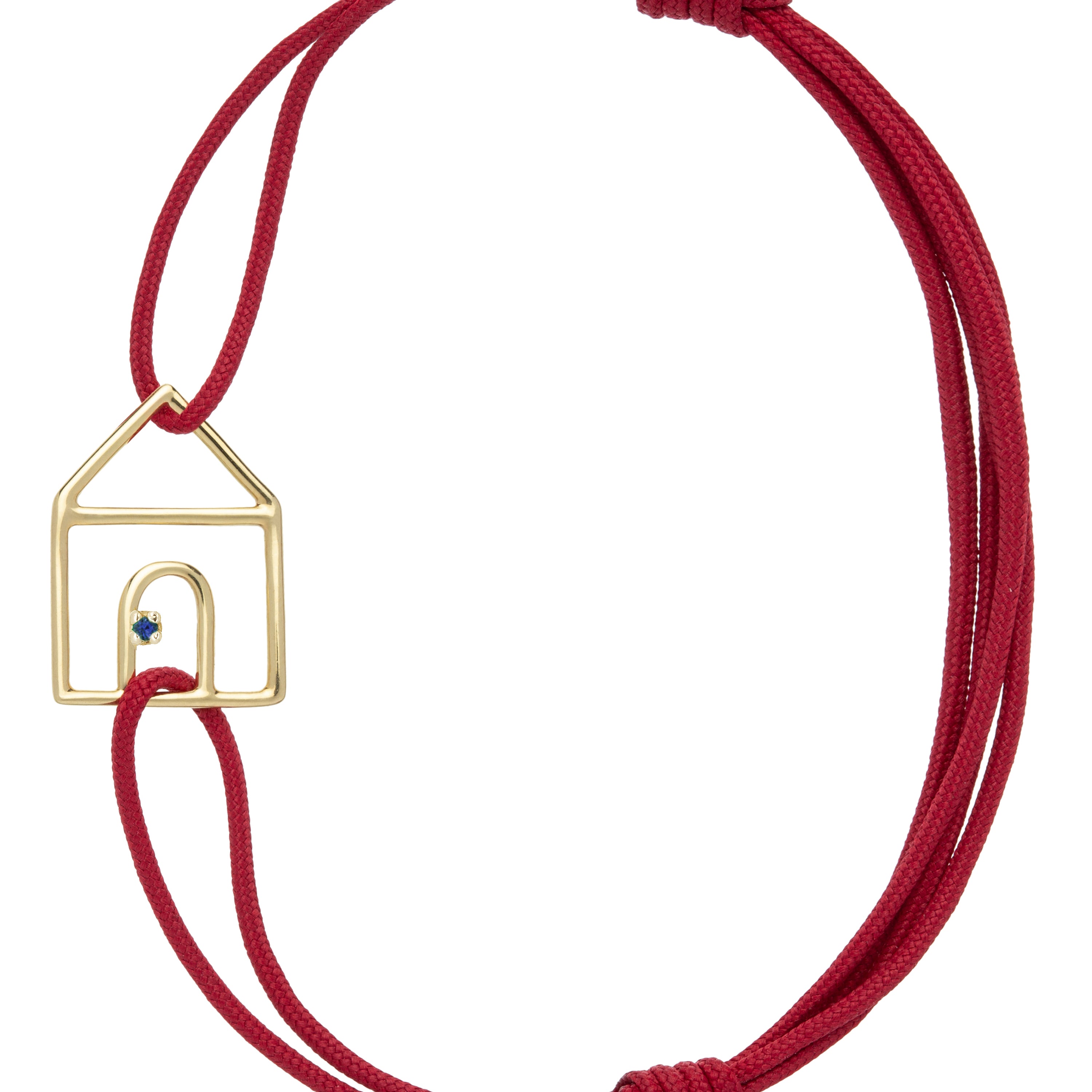 CASITA ZAFIRO AZUL CORD BRACELET