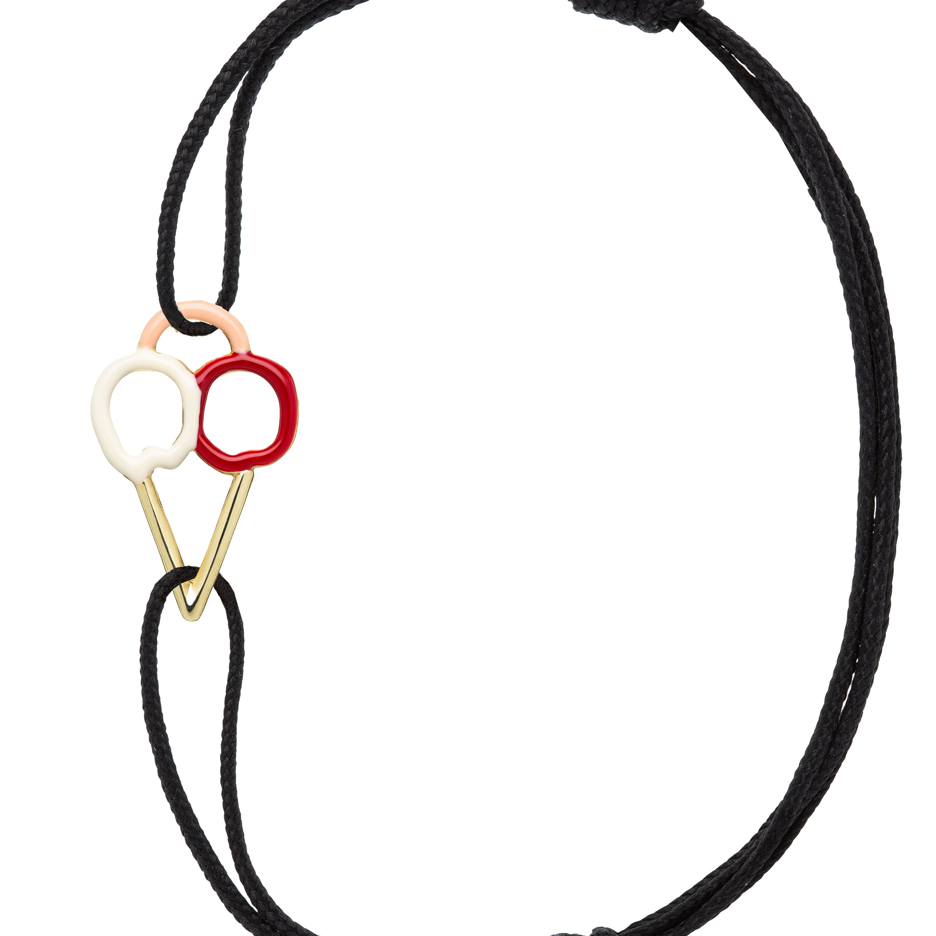 GELATO STRAWBERRY CORD BRACELET