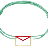 CARTA ENAMEL CORD BRACELET