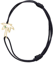 Load image into Gallery viewer, PALMERA ESMERALDA CORD BRACELET
