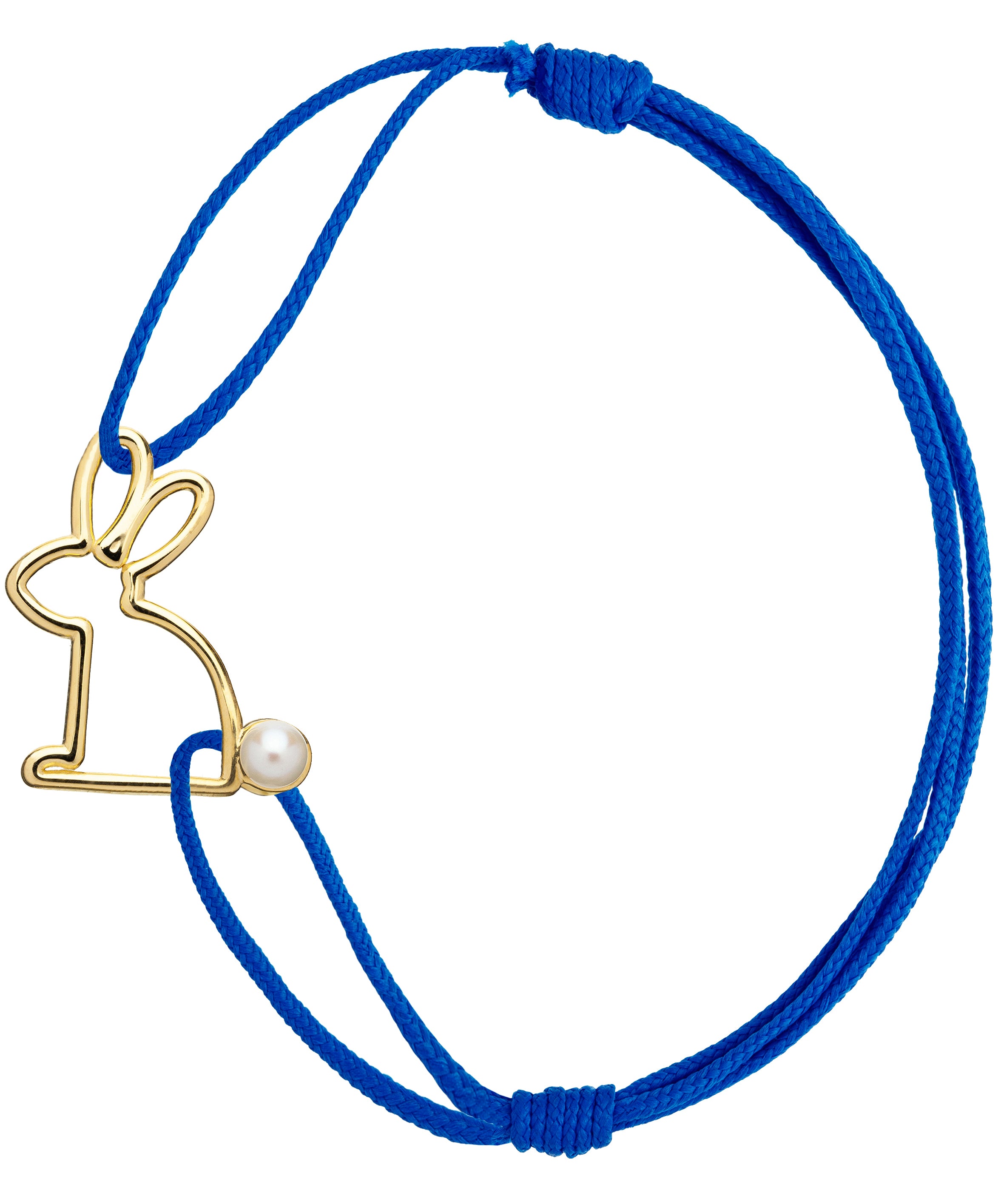 Gold Conejito Perla Cord Bracelet - ALIITA