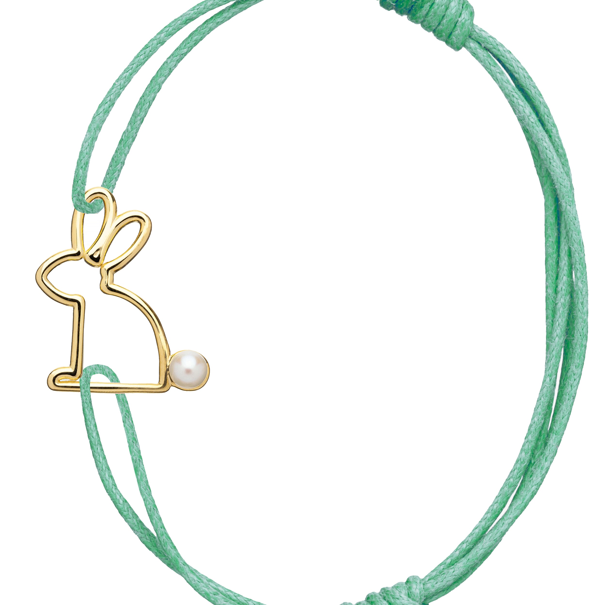 CONEJITO PERLA CORD BRACELET