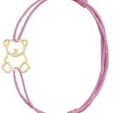 OSITO BRILLANTE CORD BRACELET
