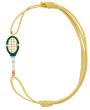Load image into Gallery viewer, TENNIS BOTTLE GREEN CORD BRACELET
