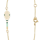 TENNIS PELOTA MINT BRACELET