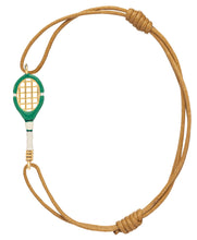 Load image into Gallery viewer, TENNIS PISTACHIO GREEN CORD BRACELET
