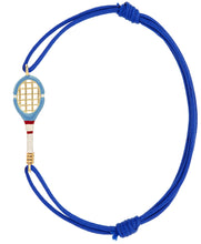 Load image into Gallery viewer, TENNIS SKY BLUE CORD BRACELET
