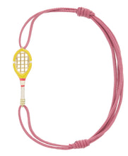 Load image into Gallery viewer, TENNIS DAISY YELLOW CORD BRACELET
