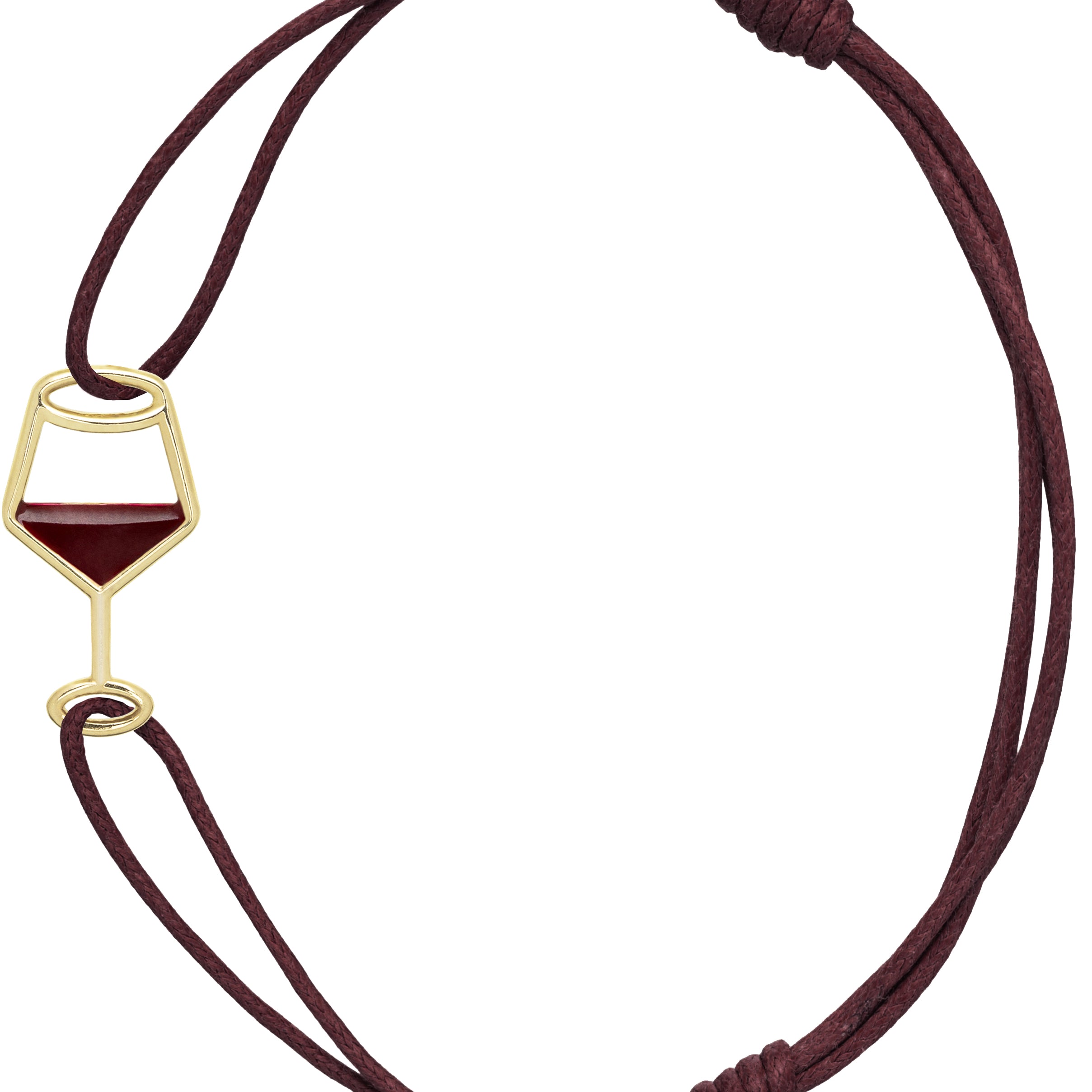 VINO ENAMEL CORD BRACELET