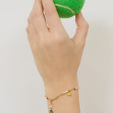 DECO TUBITOS TENNIS PISTACHIO GREEN BRACELET