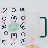 MI CASA TU CASA GLASS CARAFE