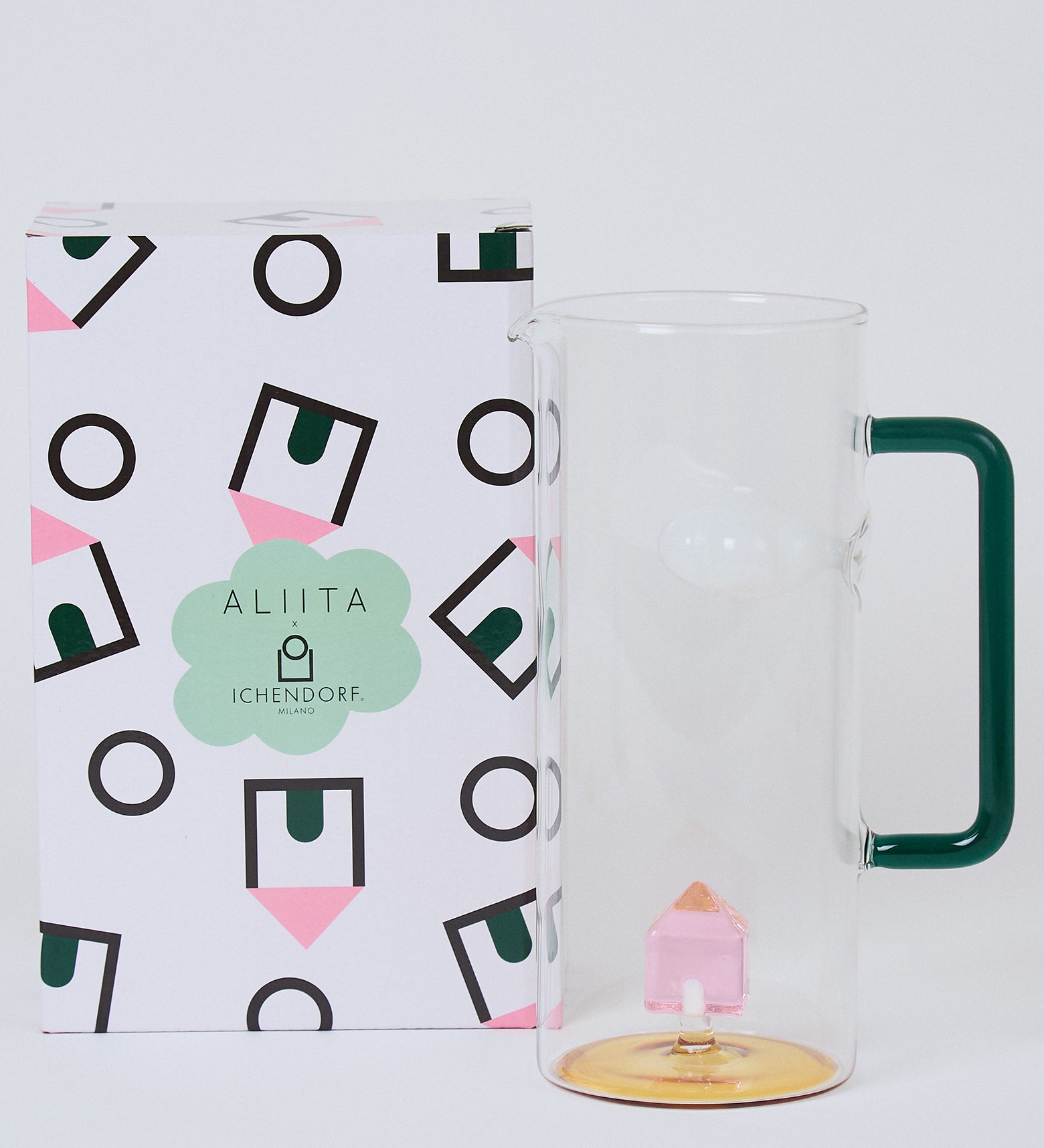 MI CASA TU CASA GLASS CARAFE