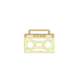 ESTEREO ENAMEL YELLOW CHARM