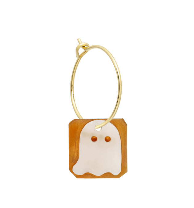 MINI CAMEO FANTASMA ORECCHINO CERCHIO