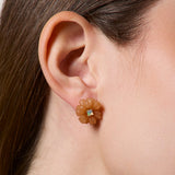 BLOSSOM AVVENTURINA ROSSA ORECCHINI