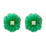 BLOSSOM CHRYSOPRASE EARRINGS