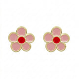 FLORECITA FULL PRISMA PINK EARRINGS