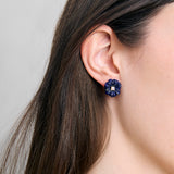 BLOSSOM LAPIS LAZULI EARRINGS