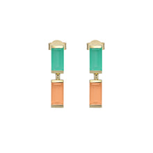 Load image into Gallery viewer, COMPUESTA BAGUETTE CHRYSOPRASE + MOONSTONE
