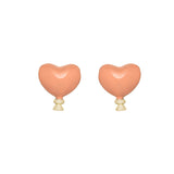 CORAZON BALLOON PINK EARRINGS