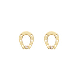 MINI HORSESHOE BRILLANTE ORECCHINI