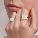 CORAZON CHRYSOPRASE RING