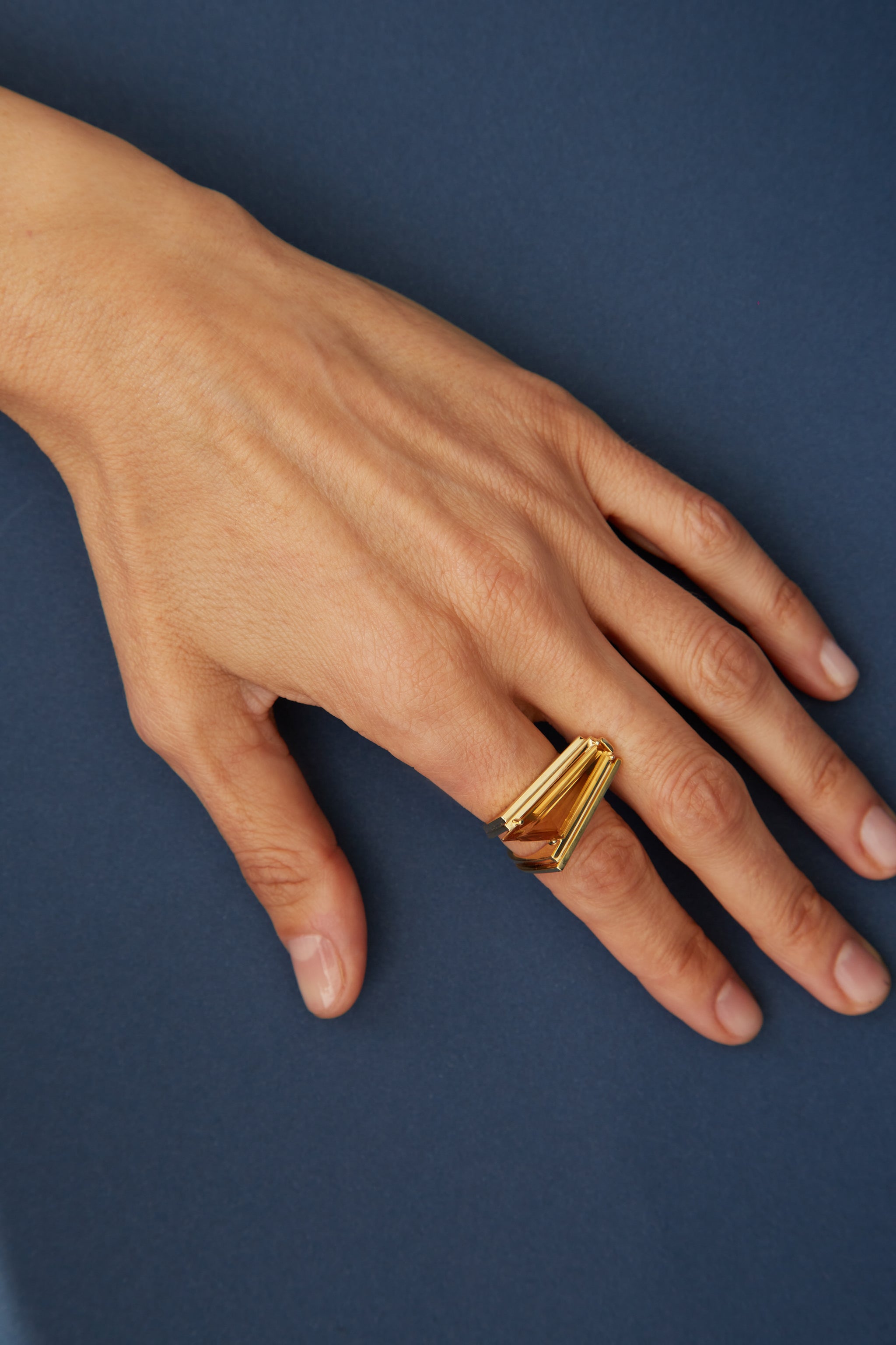 残り僅か！【ALIITA】18kt yellow gold ring MARGARITA BRILLANTE YELLOW RING – ALIITA