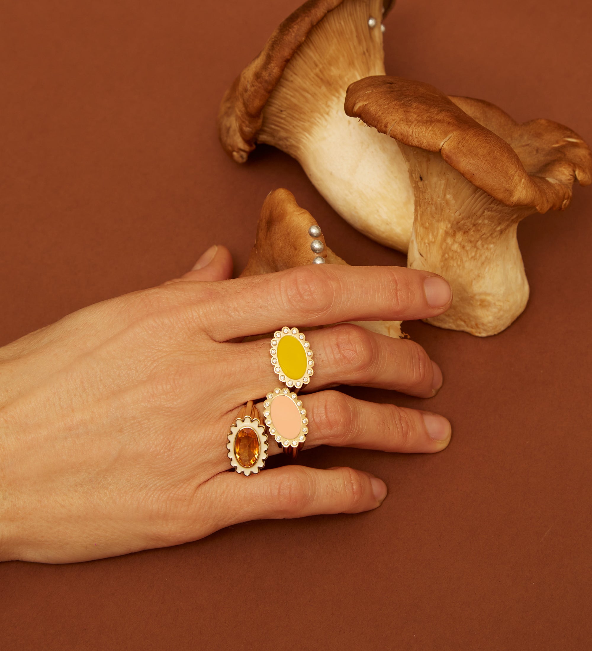 MARGARITA BRILLANTE PINK RING