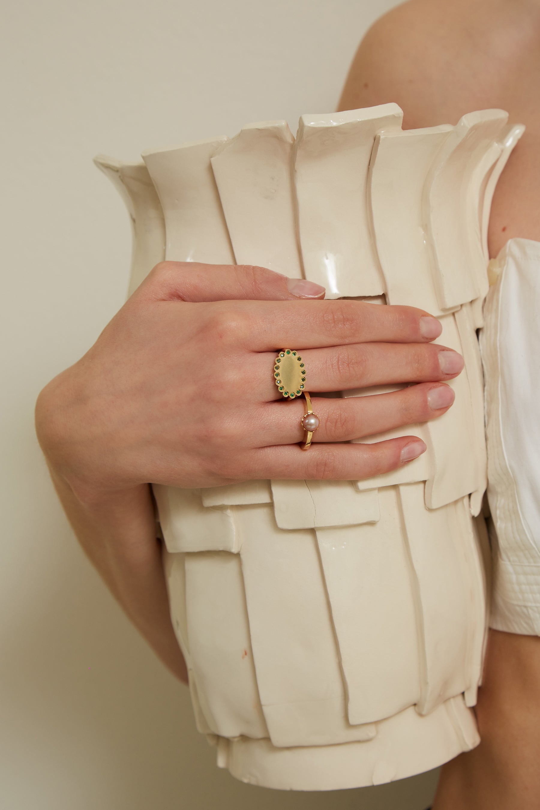 残り僅か！【ALIITA】18kt yellow gold ring Rings – ALIITA