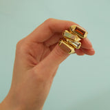 SPACE BAGUETTE AMETHYST RING