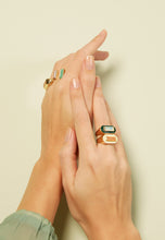 Load image into Gallery viewer, DECO MAXI BAGUETTE OPAL RING
