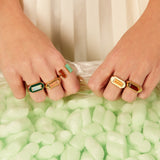 SPACE BAGUETTE MADEIRA RING