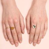 PRETZEL BRILLANTE RING