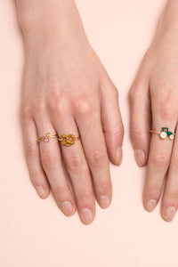ARO C GOTA CITRINE RING