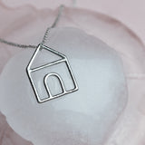 CASITA PURA ARGENTO COLLANA