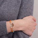 TENNIS BORDEAUX BRACCIALE CORDA