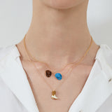 COWBOY BOOT WHITE NECKLACE