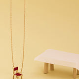 CHAIR RED NECKLACE