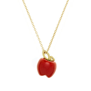 APPLE ROSSO COLLANA