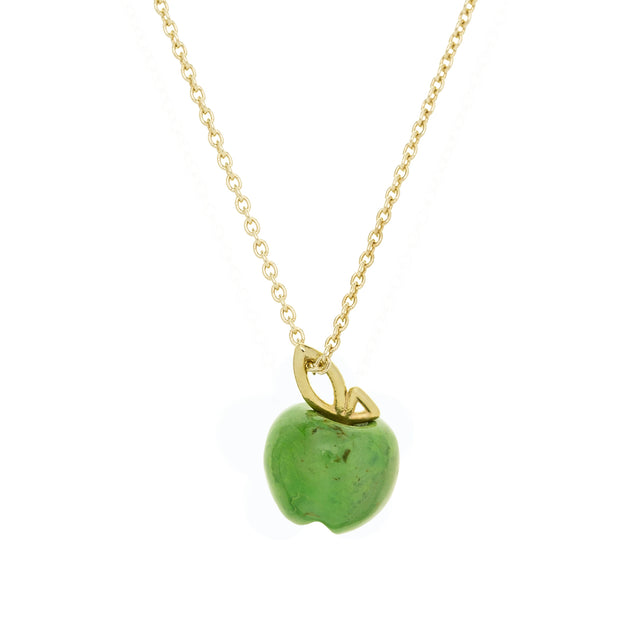 APPLE GREEN NECKLACE