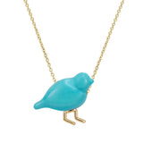PAJARITO TURCHESE COLLANA